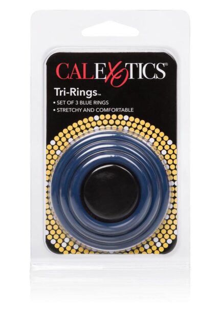 CALEXOTICS - TRI-RINGS BLUE