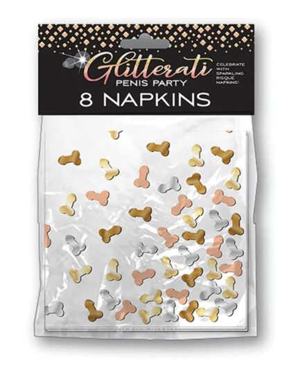 Glitterati - Penis Party Napkins