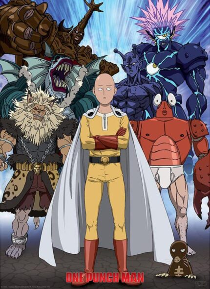 ONE PUNCH MAN - Poster Chibi 52x38 - Saitama vs Villains*