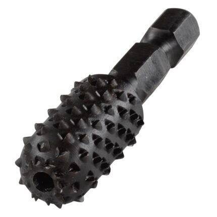1 ROTAR RASP CYL CURV FOR WOOD HEX SHANK