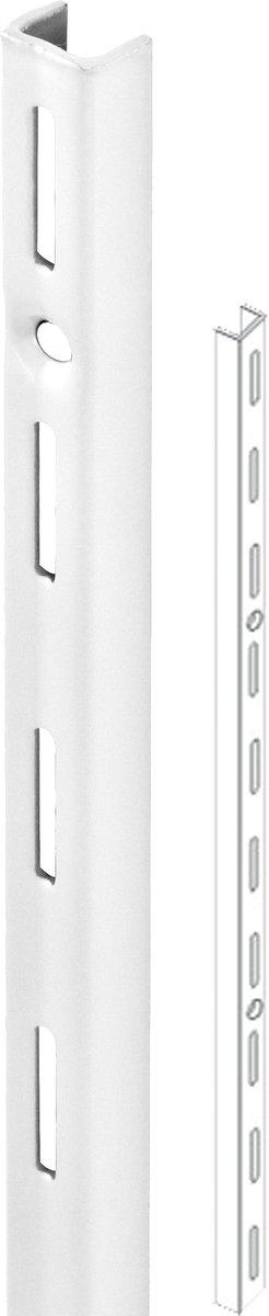 Upright Wall Single Slot 995 mm White