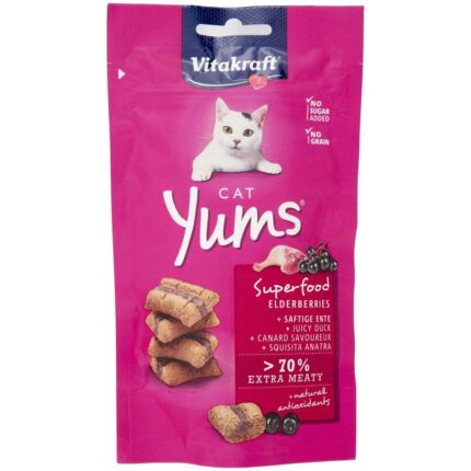 Vitakraft Cat Yums Superfood Duck and Elderberry