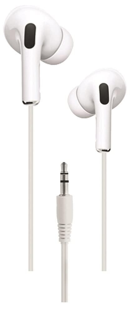 2GO In Ear Headphones Stereo White