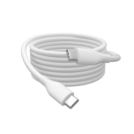 DIGITUS Kabel USB-C->USB-C S/S 0.5m USB 2.0/60W/wei/Silikon