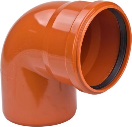 Magnaplast Elbow External D110 x 87.5/90 PVC Pipe Fitting