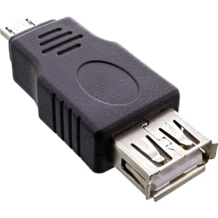 InLine Micro-USB Adapter Micro-A Stecker an USB-A Buchse
