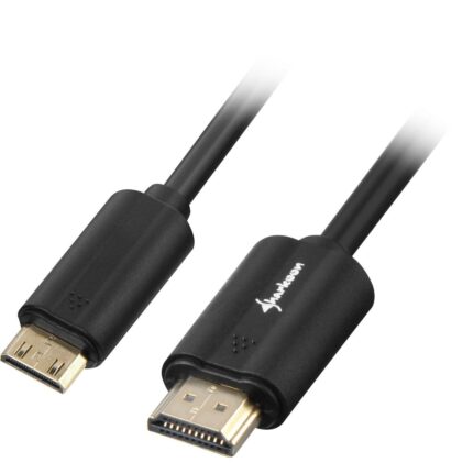 Sharkoon Kabel HDMI -> mini HDMI 4K 1m schwarz