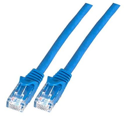 EFB RJ45 Patchkabel U/UTP, Cat.6, LSZH, CCA, 3m, blau