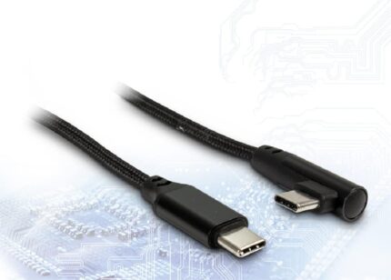AC Kabel Type C -> Type C 90, 1m