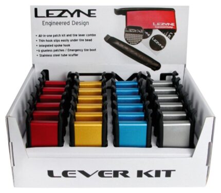 Lezyne Lever Kit Assorted Bicycle puncture repair