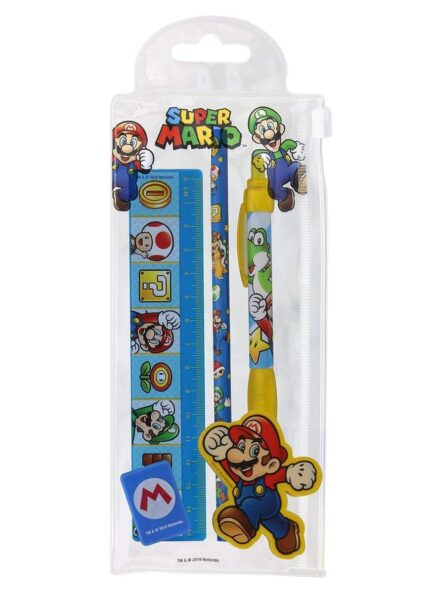 Nintendo Super Mario Bros stationery set