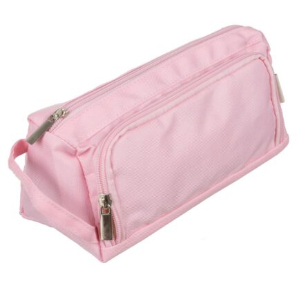 Double extendable pencil case - pink Maaleo 24519
