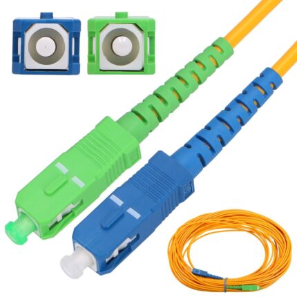Extralink SC/APC-SC/UPC | Jednomodowy, Simplex, G652D, 3mm, 5m