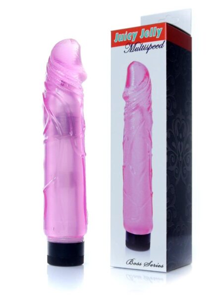 Juicy Jelly Vibrator Multispeed Pink