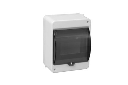 Top panel, 5 modules, IP30, smoked glass