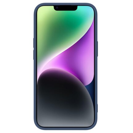 Case Nillkin CamShield Silky Silicone Apple iPhone 15 Plus dark blue
