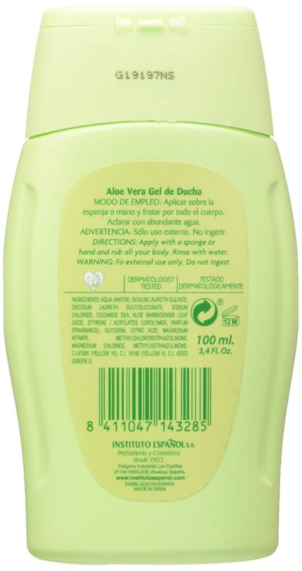 Instituto Espaol Gel Aloe Vera 100 Ml
