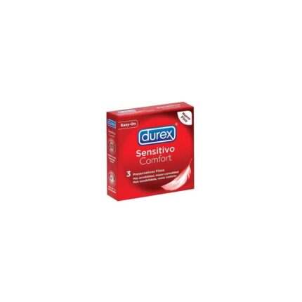 Durex Sensitive Soft Condoms 3 Units Extra Lubricated