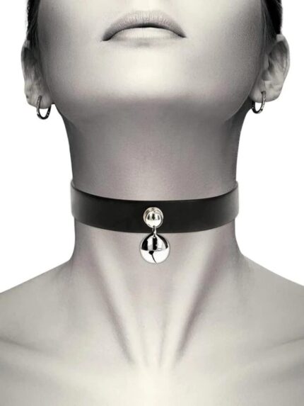 COQUETTE CHIC DESIRE - VEGAN LEATHER NECKLACE WOMAN RATTLE ACCESSORY
