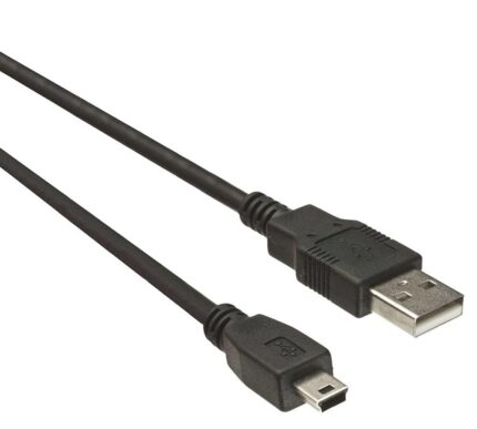 PremiumCord Kabel mini USB, A-B, 5pinov, 1m