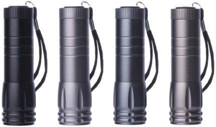 LED flashlight, metal, COB, 3x AAA, 100lm, EMOS